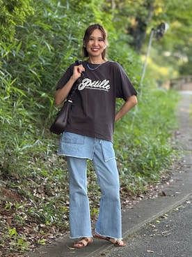 「libelle more（リベル モア）のアイテム」を使った、あみぃさん（レディース・161cm）の夏コーディネート