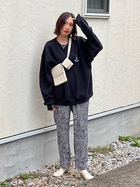 あみぃさん（レディース・161cm）の秋コーディネート