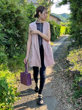 あみぃさん（レディース・161cm）の夏コーディネート