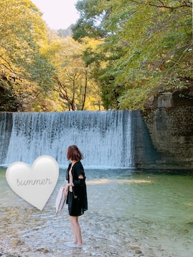 あみぃさん（レディース・161cm）の夏コーディネート