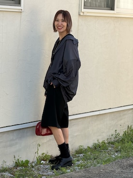 あみぃさん（レディース・161cm）の春コーディネート