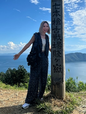 あみぃさん（レディース・161cm）の夏コーディネート