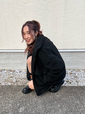 「jackrose」｜あみぃさん（レディース・161cm）の冬コーディネート
