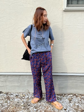 あみぃさん（レディース・161cm）の夏コーディネート