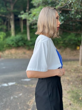 「Green　Parks（グリーンパークス）のアイテム」を使った、あみぃさん（レディース・161cm）の秋コーディネート
