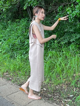 あみぃさん（レディース・161cm）の夏コーディネート