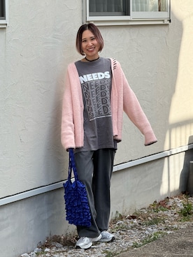 あみぃさん(レディース・161cm)の春コーディネート