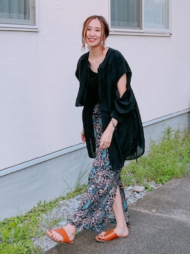 あみぃさん（レディース・161cm）の秋コーディネート