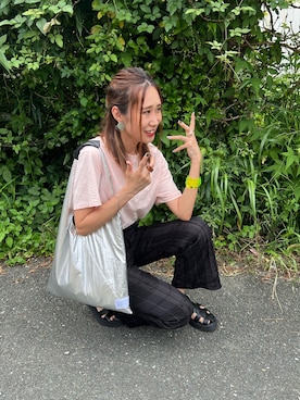 あみぃさん（レディース・161cm）の夏コーディネート