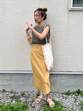 あみぃさん（レディース・161cm）の夏コーディネート