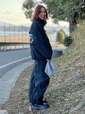 「Confirm（コンファーム）のアイテム（ジャケット/アウター）」を使った、あみぃさん（レディース・161cm）の春コーディネート