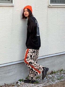 「ゆるカジ」｜あみぃさん（レディース・161cm）の秋コーディネート