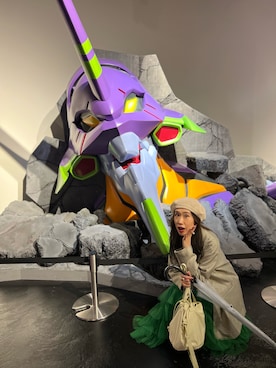 「LAKOLE（ラコレ）のアイテム（ジャケット/アウター）」を使った、あみぃさん（骨格ウェーブ・レディース・161cm）の春コーディネート