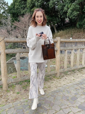 あみぃさん(レディース・161cm)の春コーディネート