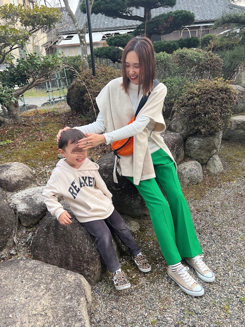 あみぃ|BASQUE magentaのスラックスを使ったコーディネート - WEAR あみぃ|BASQUE magentaのスラックスを使ったコーディネート - WEAR