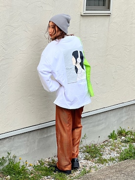 あみぃさん（レディース・161cm）の春コーディネート