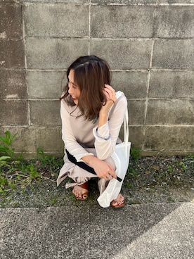 あみぃさん（レディース・161cm）の春コーディネート