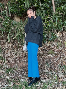 「Confirm（コンファーム）のアイテム（ジャケット/アウター）」を使った、あみぃさん（レディース・161cm）の冬コーディネート