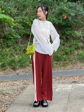 あみぃさん(レディース・161cm)の夏コーディネート