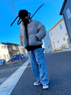 「FEKETE（フェケテ）のアイテム（ジャケット/アウター）」を使った、ORI'Sさん（メンズ・167cm）の冬コーディネート