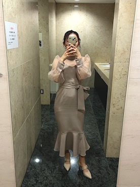 「dholic」｜こさん（レディース・155cm）の春コーディネート