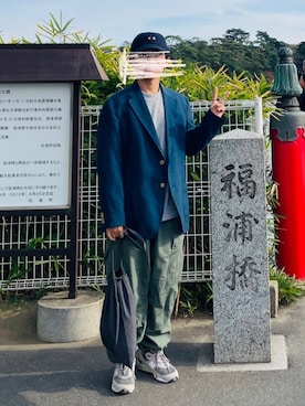 「PROPPER（プロッパー）のアイテム」を使った、taichiさん（メンズ・169cm）の冬コーディネート