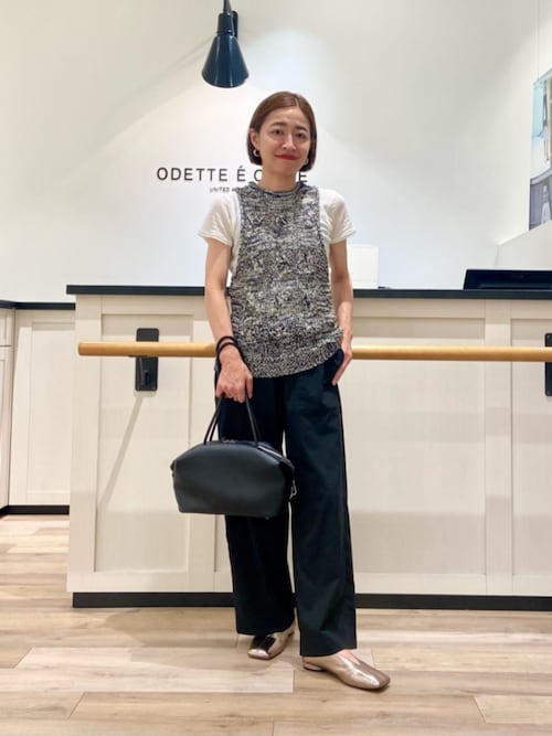 ODETTE E ODILE（オデット エ オディール） パンプス オブリーク