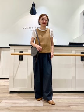 山本　オデット エ オディール スタッフさんのコーディネート