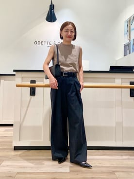 山本　オデット エ オディール スタッフさんのコーディネート