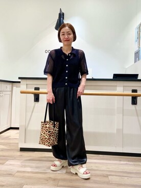 山本　オデット エ オディール スタッフさんのコーディネート