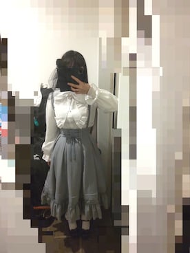 「axes femme（アクシーズファム）のアイテム（ヘアアクセサリー）」を使った、うつきさん（レディース・152cm）の冬コーディネート