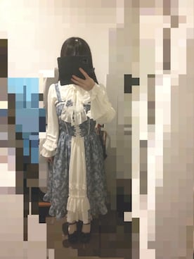 「axes femme（アクシーズファム）のアイテム（ソックス/靴下）」を使った、うつきさん（レディース・152cm）の秋コーディネート