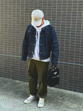 しばっちょさん（メンズ・160cm）の冬コーディネート