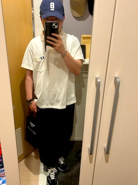 「Levi's（リーバイス）のアイテム（パンツ）」を使った、しばっちょさん（メンズ・160cm）の夏コーディネート