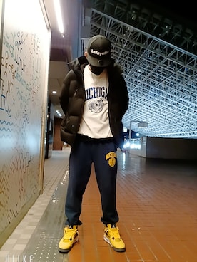「DESCENTE ALLTERRAIN（デサント　オルテライン）のアイテム（ジャケット/アウター）」を使った、itsuka&Tさん（メンズ・180cm）の冬コーディネート