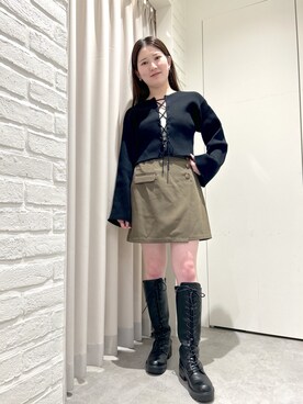 れいなさん（レディース・154cm）の秋コーディネート