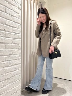れいなさん（レディース・154cm）の秋コーディネート