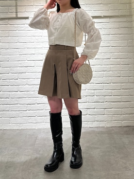 れいなさん（レディース・154cm）の秋コーディネート