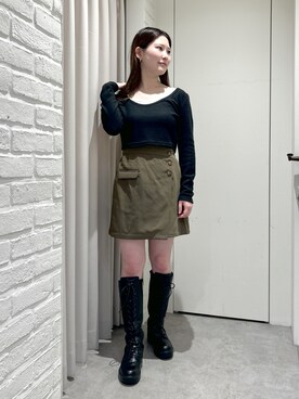 れいなさん（レディース・154cm）の秋コーディネート