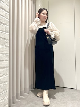 れいなさん（レディース・154cm）の秋コーディネート