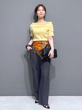 「アイテム（アクセサリー）」を使った、kahoさん（レディース・150cm）の夏コーディネート