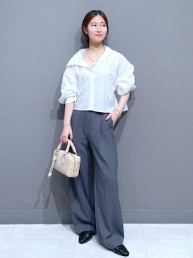 「アイテム（パンツ）」を使った、kahoさん（レディース・150cm・20代）の秋コーディネート