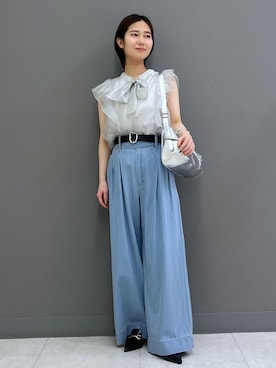 「アイテム（パンプス）」を使った、kahoさん（レディース・150cm・20代）の春コーディネート