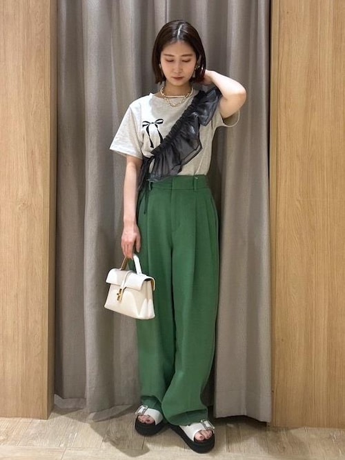 tシャツ RIBBON ASSORT TEE/リボンアソートTシャツ レディース tシャツ リボンプリントTシャツ レディース : ZOZOTOWN Yahoo!店