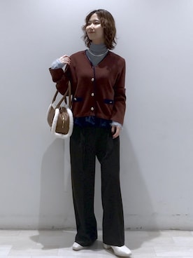 「MARY QUANT（マリークワント）のアイテム」を使った、kahoさん（レディース・150cm）の秋コーディネート