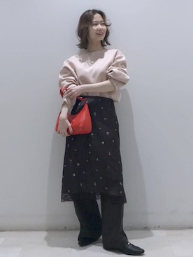 「MARY QUANT（マリークワント）のアイテム」を使った、kahoさん（レディース・150cm）の秋コーディネート