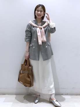 「VIS（ビス）のアイテム」を使った、kahoさん（レディース・150cm）の秋コーディネート