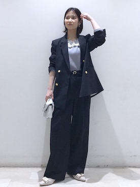 「Juze（ジュゼ）のアイテム」を使った、kahoさん（レディース・150cm）の冬コーディネート