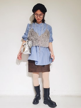 kahoさん（レディース・150cm）の秋コーディネート