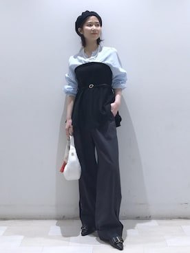 「VIS（ビス）のアイテム（アクセサリー）」を使った、kahoさん（レディース・150cm）の冬コーディネート